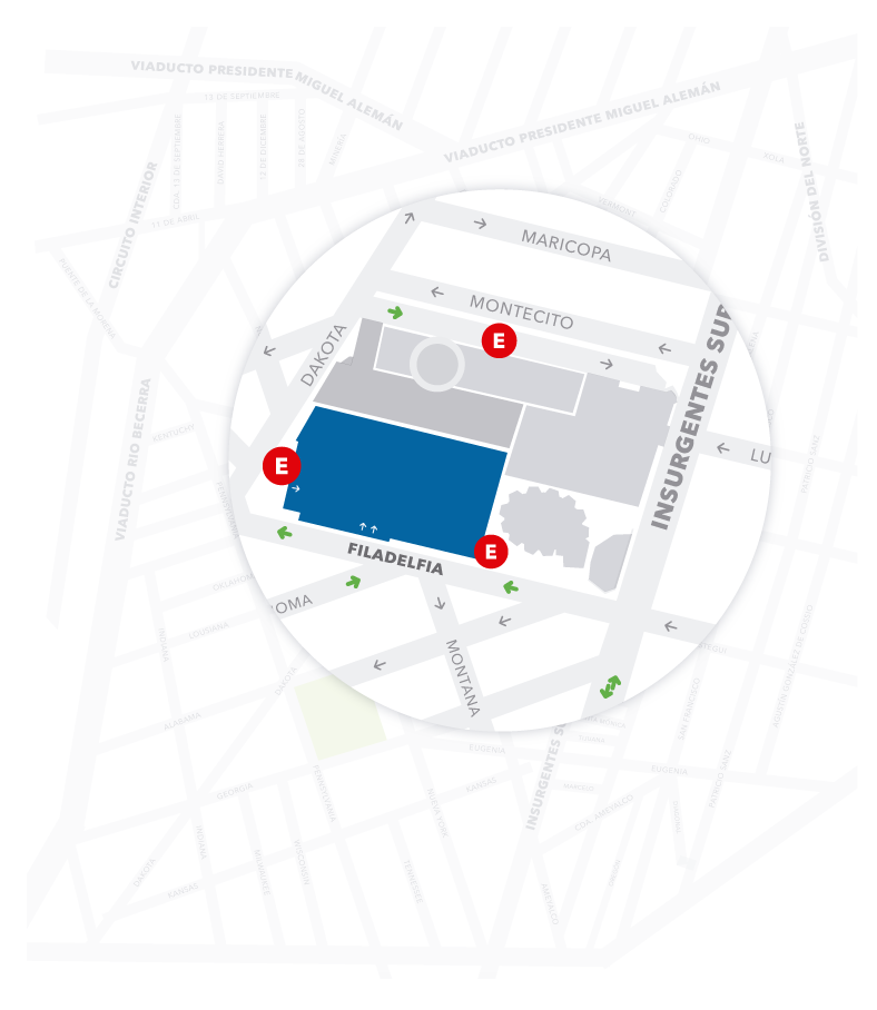 Mapa Estacionamiento WTC