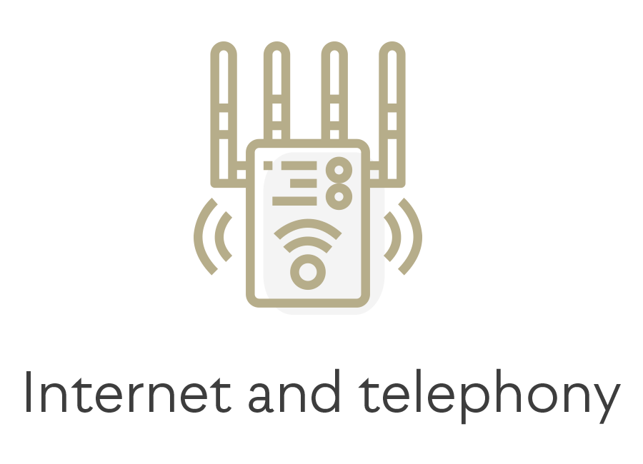 Servicios de Telefonía e Internet